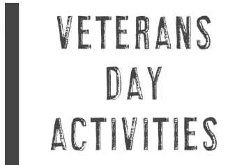 Creative Veterans Day Activities 2021 to Commemorate Soldiers